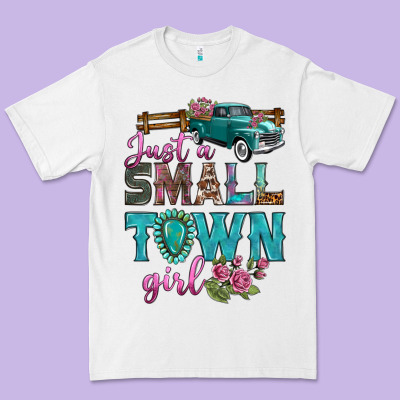 Just A Small Town Girl With Truck Premium Tee Designed By Bundleandbundleshop