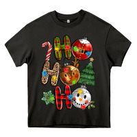 Asphalt ho ho ho with Heavy Core Tee - MaliasSmallBusiness