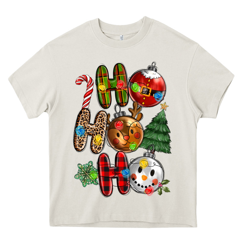 Ho Ho Ho With Heavy Core Tee by MaliasSmallBusiness | Teevron