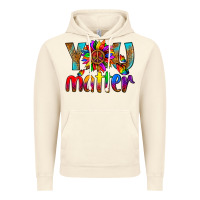 Vintage Artic LGBTQ+ you matter with leopard Vintage Hoodie - NancyCooperArtShop