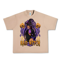 Burro Bad Witch Black Woman Urban Heavy Tee - texasbilliewilder
