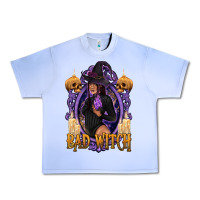 Grape Ice Bad Witch Black Woman Urban Heavy Tee - texasbilliewilder