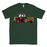Sports Green farm tractor Classic Tee - RanaPortraitStore