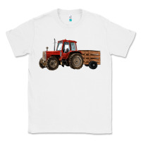 White farm tractor Classic Tee - RanaPortraitStore