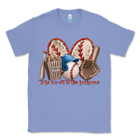 Colony Blue take me out to the ballgame Classic Tee - RacoonDesign