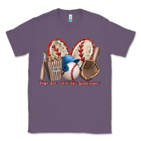 Lavender take me out to the ballgame Classic Tee - RacoonDesign