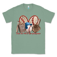 Sage take me out to the ballgame Classic Tee - RacoonDesign