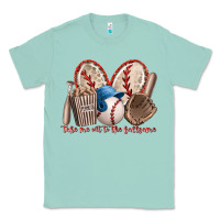 Seafoam take me out to the ballgame Classic Tee - RacoonDesign