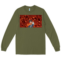 Army Green wizard boy and owl Long Sleeve Tee - TumblerDesignByShophia