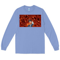 Colony Blue wizard boy and owl Long Sleeve Tee - TumblerDesignByShophia