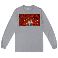 Heather Grey wizard boy and owl Long Sleeve Tee - TumblerDesignByShophia