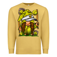 Antique Gold softball gnome Premium Sweatshirt - SublimationCraftShop