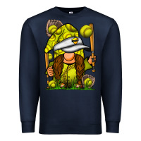 Navy softball gnome Premium Sweatshirt - SublimationCraftShop