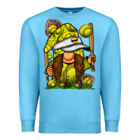Ocean Blue softball gnome Premium Sweatshirt - SublimationCraftShop