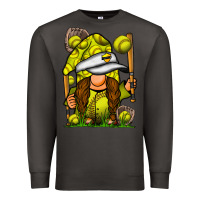 Smoke softball gnome Premium Sweatshirt - SublimationCraftShop