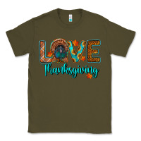 Army Green love thanksgiving turkey Classic Tee - RanaPortraitStore