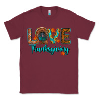 Burgundy love thanksgiving turkey Classic Tee - RanaPortraitStore