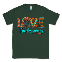 Sports Green love thanksgiving turkey Classic Tee - RanaPortraitStore