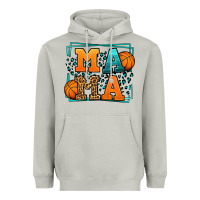 Leopard Basketball Mama Mother's Day Heavyweight Hoodie | Teevron