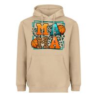 Mushroom leopard basketball mama Mother's Day Heavyweight Hoodie - LillyAllenDesigns
