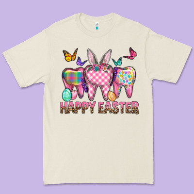 Happy Easter Dental And Egg Premium Tee Designed By Bundleandbundleshop
