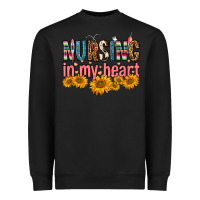Nursing In My Heart Heavyweight Sweatshirt | Teevron