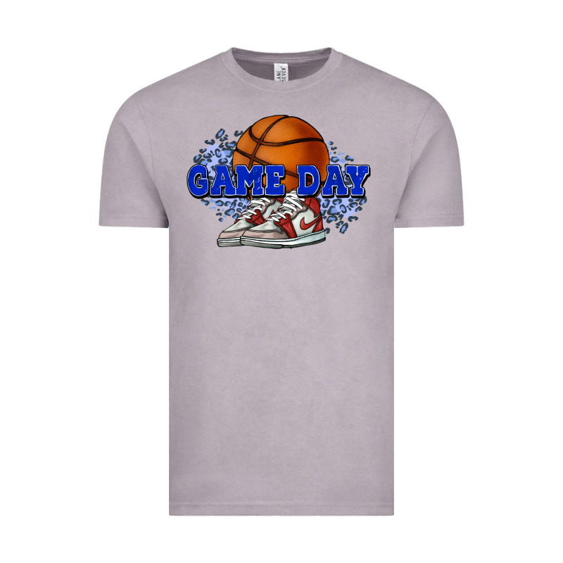 Game Day Basketball Vintage Tee by NancyCooperArtShop | Teevron