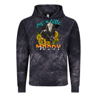 Cloud Black Just a Little Moody Vintage Hoodie - texasbilliewilder