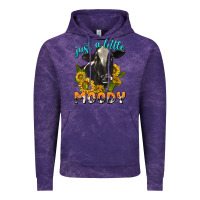 Cloud Purple Just a Little Moody Vintage Hoodie - texasbilliewilder