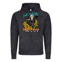 Vintage Black Just a Little Moody Vintage Hoodie - texasbilliewilder