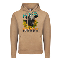Vintage Coffee Just a Little Moody Vintage Hoodie - texasbilliewilder