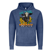 Vintage Denim Just a Little Moody Vintage Hoodie - texasbilliewilder