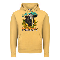 Just A Little Moody Vintage Hoodie | Teevron