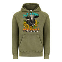 Vintage Olive Just a Little Moody Vintage Hoodie - texasbilliewilder