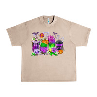French Oak Halloween Coffee Cups Urban Heavy Tee - texasbilliewilder