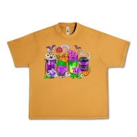 Peanut Butter Halloween Coffee Cups Urban Heavy Tee - texasbilliewilder