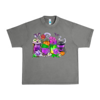 Tornado Halloween Coffee Cups Urban Heavy Tee - texasbilliewilder