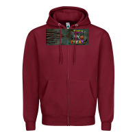 Burgundy trick rawr treat 11 oz mug Zipper Hoodie - BundleAndBundleShop