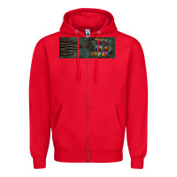 Red trick rawr treat 11 oz mug Zipper Hoodie - BundleAndBundleShop