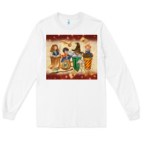 White wizards coffee cups Long Sleeve Tee - TumblerDesignByShophia