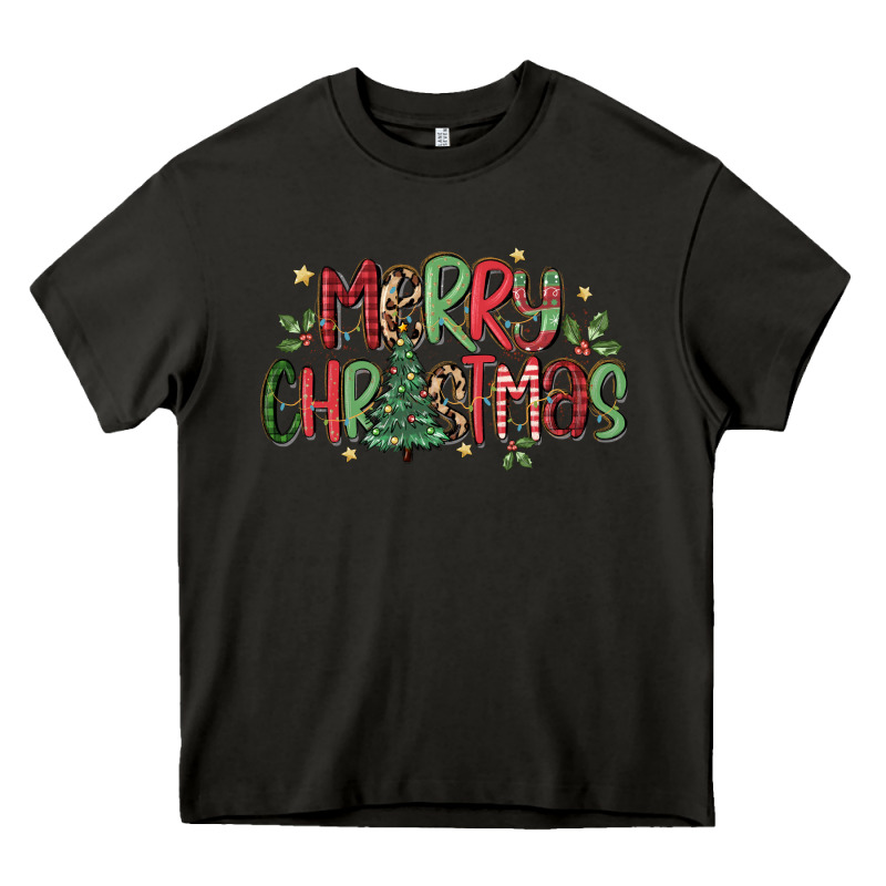 Merry Christmas Heavy Core Tee by MaliasSmallBusiness | Teevron