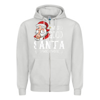 Dove Grey i'm so good santa came twice christmas pajama funn Zipper Hoodie - tuanDangUi