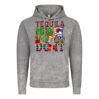 Cloud Rock Tequila made me do it Vintage Hoodie - NancyCooperArtShop