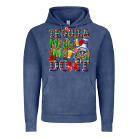 Vintage Denim Tequila made me do it Vintage Hoodie - NancyCooperArtShop