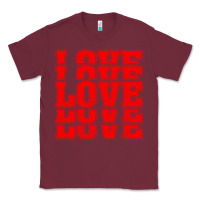 Burgundy Love Classic Tee - Bettercallsaul