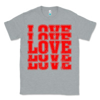 Heather Grey Love Classic Tee - Bettercallsaul