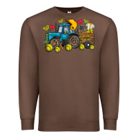 Chestnut softball tractor Premium Sweatshirt - SublimationCraftShop