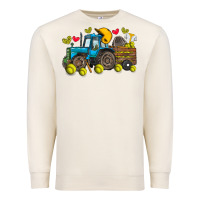 Sandshell softball tractor Premium Sweatshirt - SublimationCraftShop