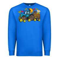 True Royal softball tractor Premium Sweatshirt - SublimationCraftShop