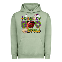 Pigment Oil Green teacher boo crew Urban Hoodie - BarkalooDesign